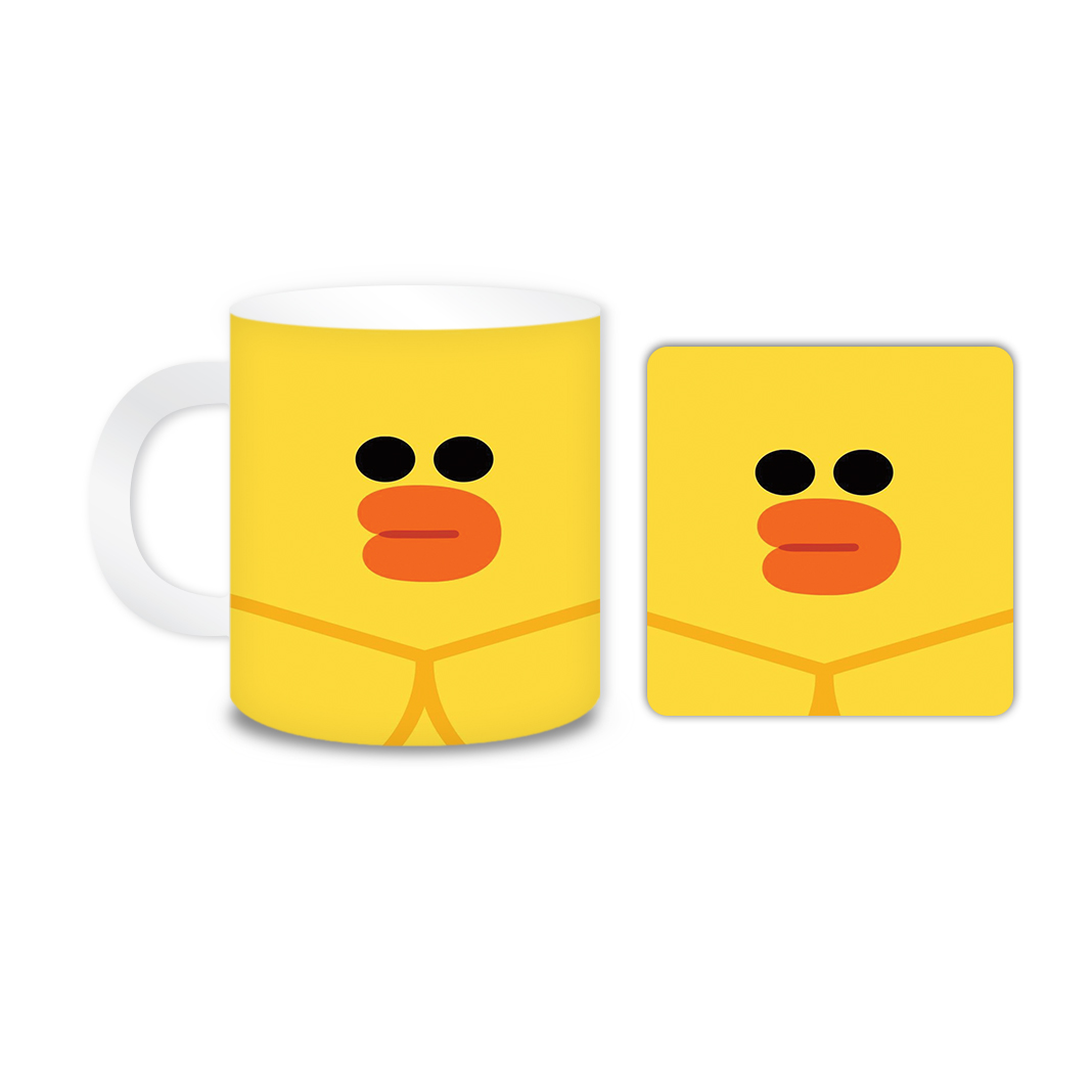 ماگ مدل اردک کد 1796 به همراه زیر لیوانی