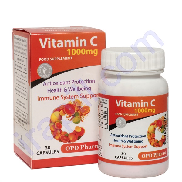 ویتامین ث 1000 میلی گرم او پی دی فارما 60 عددی