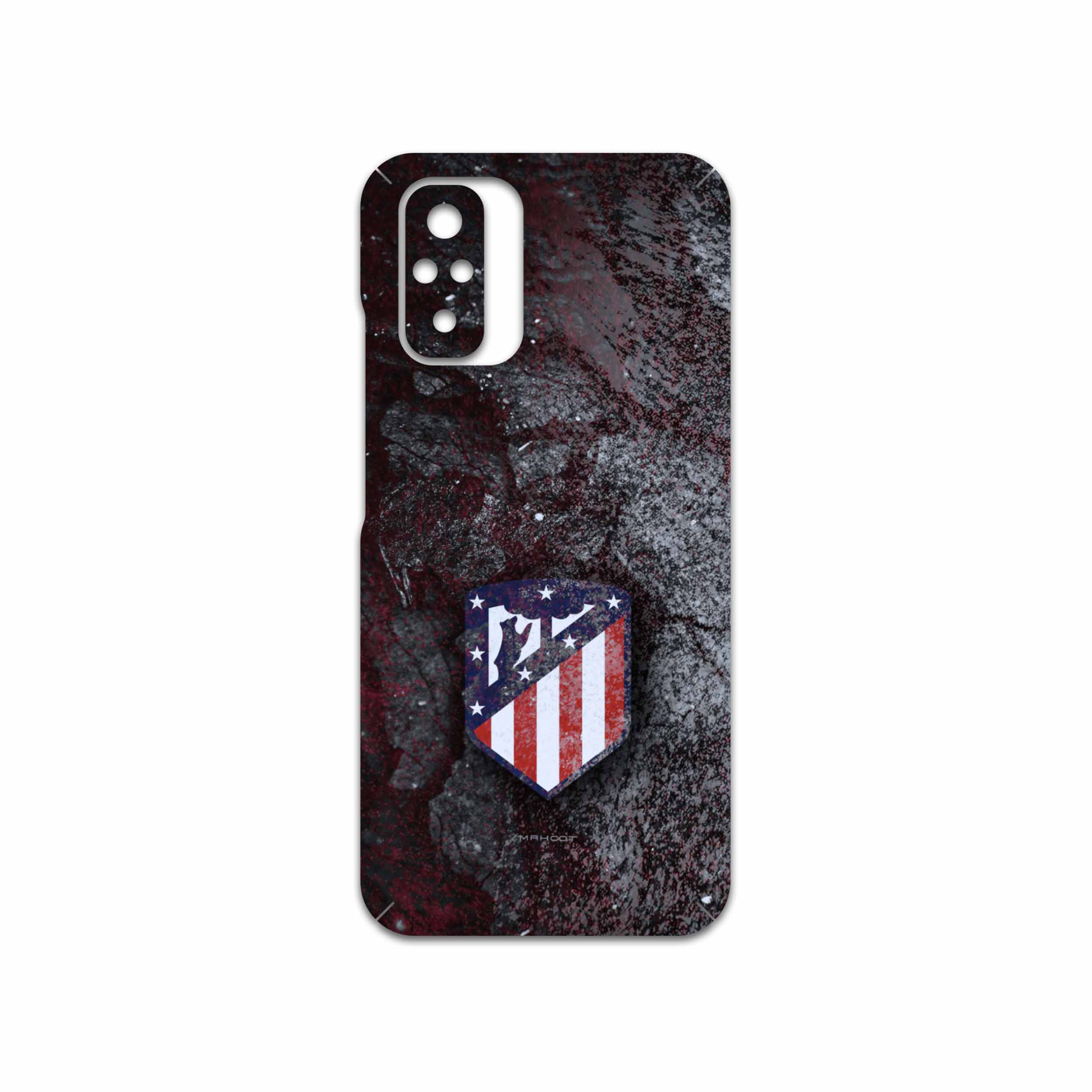 برچسب پوششی ماهوت مدل Atletico-de-Madrid مناسب برای گوشی موبایل شیائومی Redmi Note 10