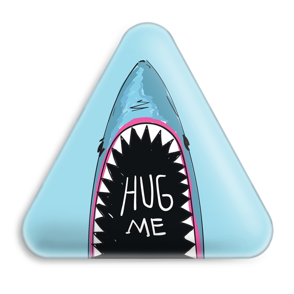 پیکسل خندالو طرح کوسه مدل مثلثی کد 2397