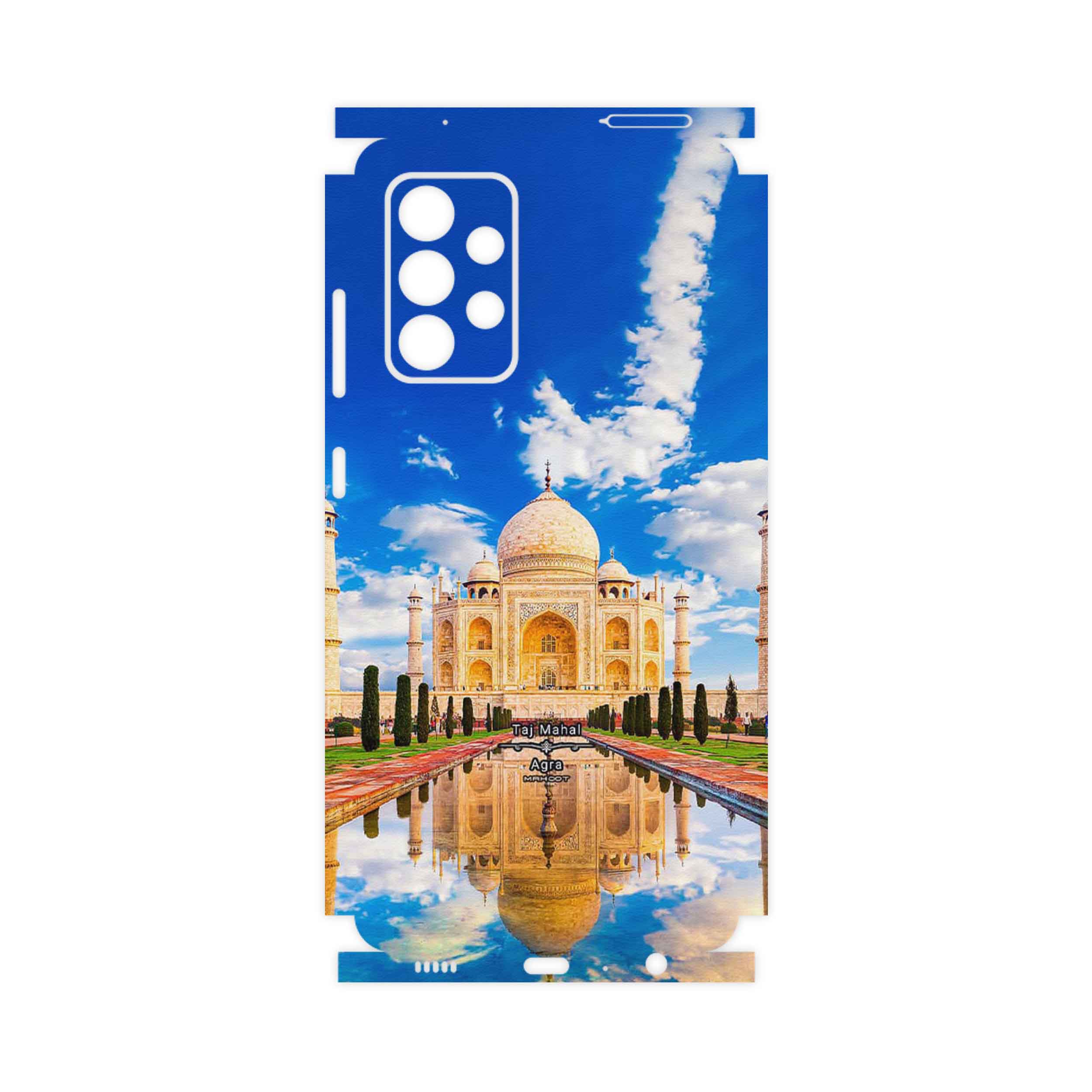 برچسب پوششی ماهوت مدل The Taj Mahal-FullSkin مناسب برای گوشی موبایل سامسونگ Galaxy A52 5G