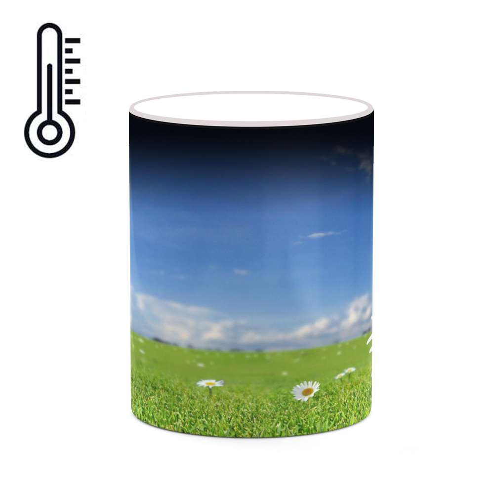 ماگ حرارتی کاکتی طرح منظره مدل mgh18304