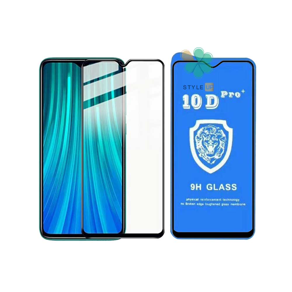گلس تمام صفحه گوشی شیائومی Redmi Note 8 Pro مدل 10D Pro