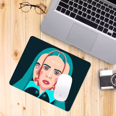 ماوس پد طرح بیلی آیلیش مدل W317