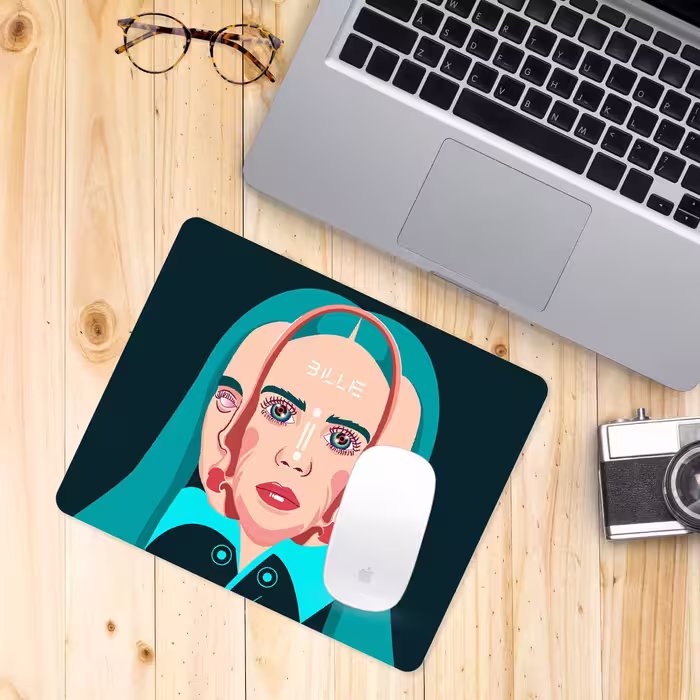 ماوس پد طرح بیلی آیلیش مدل W317