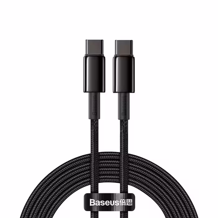 کابل تبدیل USB-C  باسئوس مدل Tungsten طول 1 متر