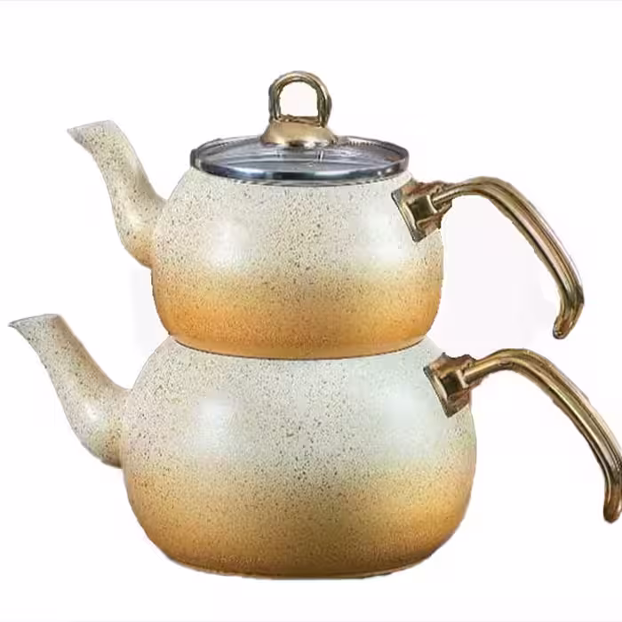 ست کتری قوری مدل گرانیت