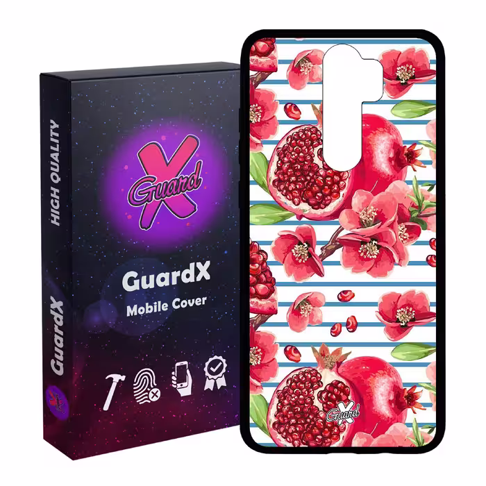 کاور گارد ایکس طرح انار مدل Glass10396 مناسب برای گوشی موبایل شیائومی Redmi Note 8 Pro