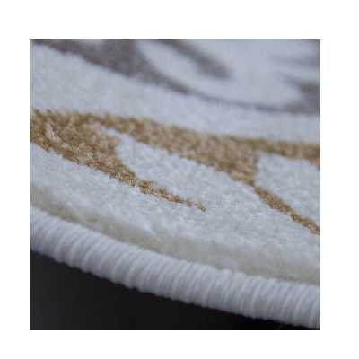 فرش ماشینی ساوین کد 4073 زمینه کرم