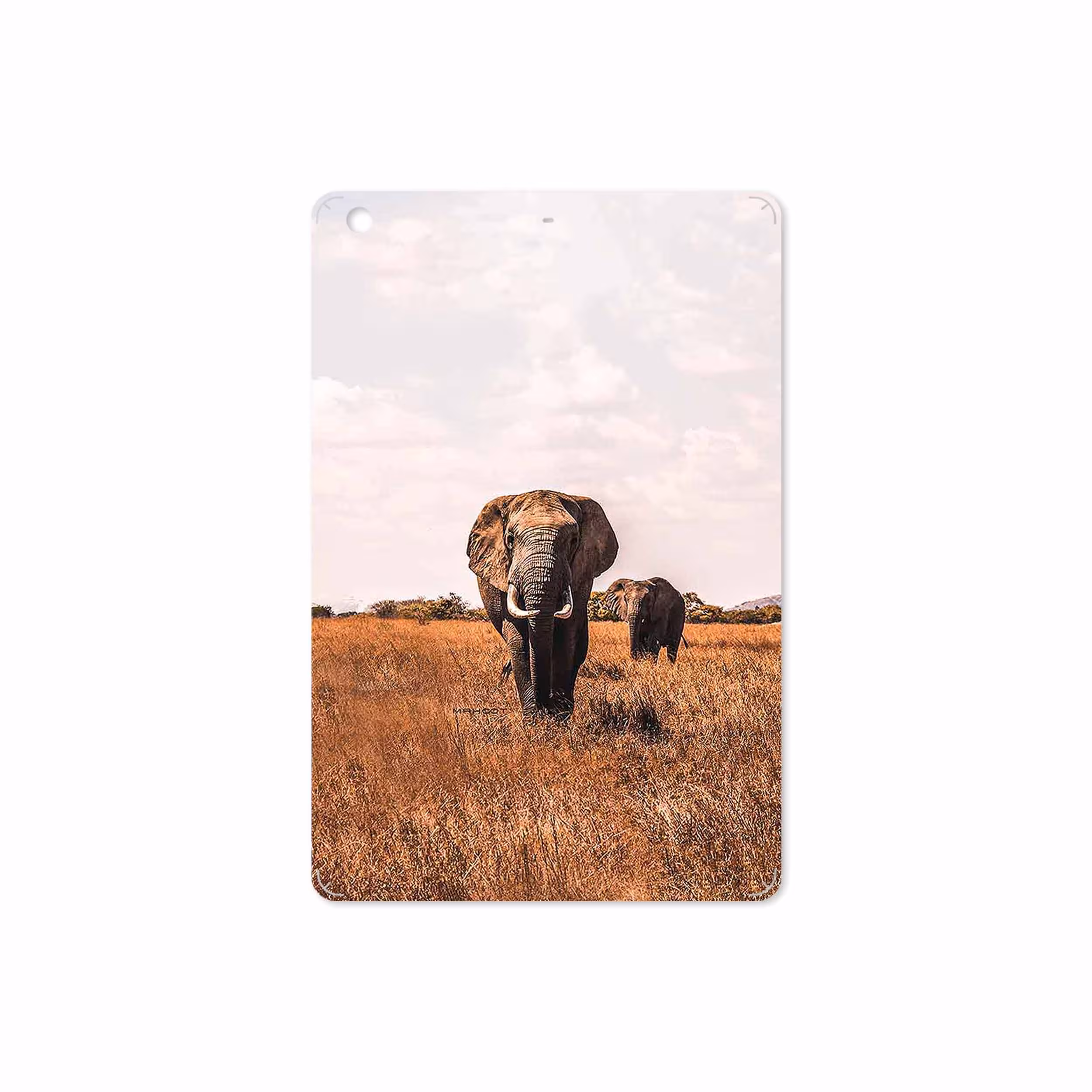 برچسب پوششی ماهوت مدل Elephant مناسب برای تبلت اپل iPad mini 2 2013 A1489