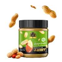 کره بادام زمینی با پروتئین وی نیری قیمت قدیم-بسته 12 عددی  350 گرم