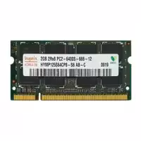 رم لپ تاپ ddr2 هاینیکس ظرفیت 2 گیگابایت همراه با گارانتی Hynix DDR2-800-6400 M