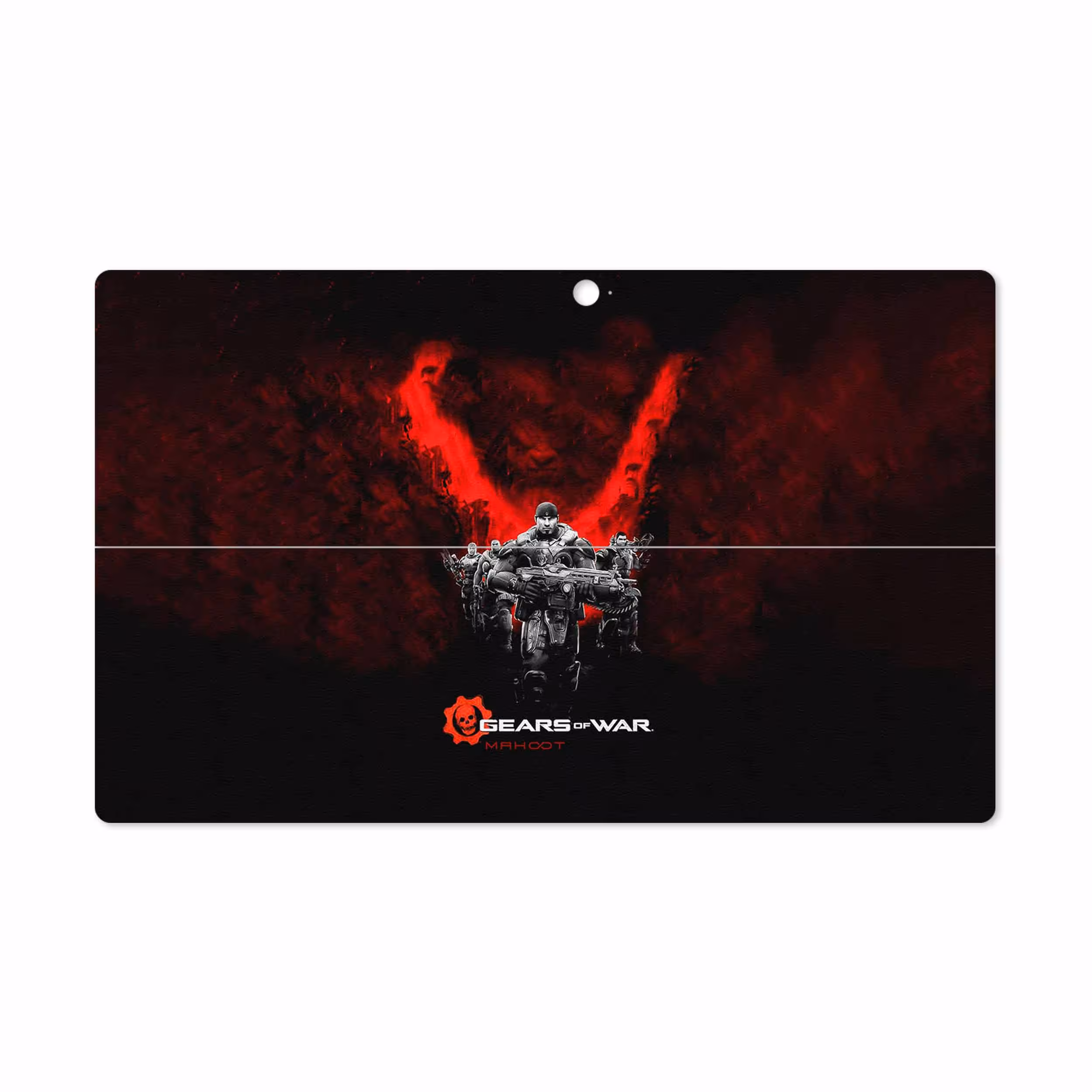 برچسب پوششی ماهوت مدل Gears-Of-War-Game مناسب برای تبلت مایکروسافت Surface Pro 2 2013