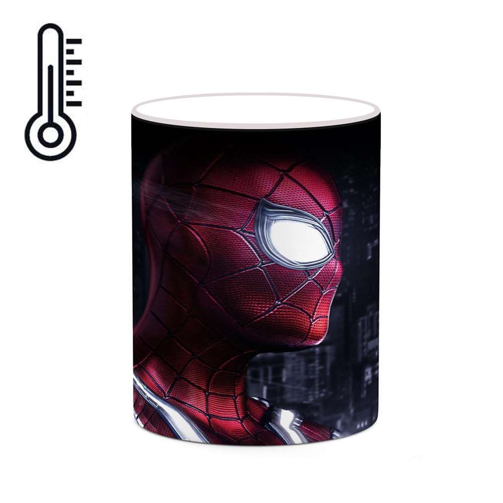 ماگ حرارتی کاکتی طرح کارتون Spider Man مدل mgh23193