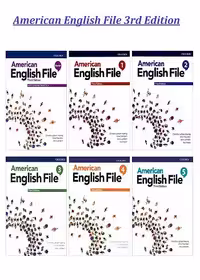 مجموعه کتاب American English File Third Edition