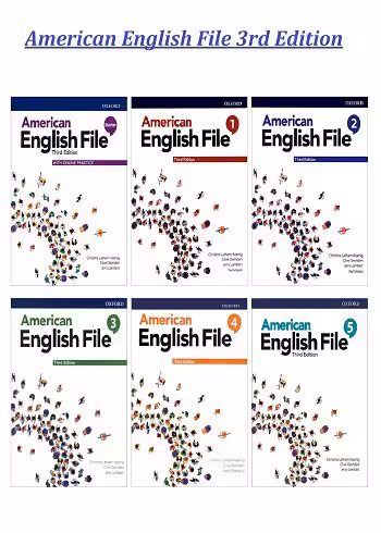 مجموعه کتاب American English File Third Edition