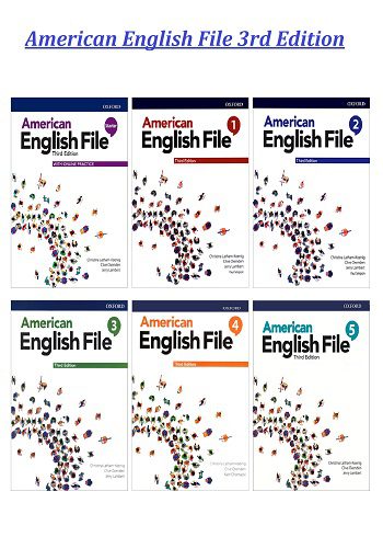 مجموعه کتاب American English File Third Edition