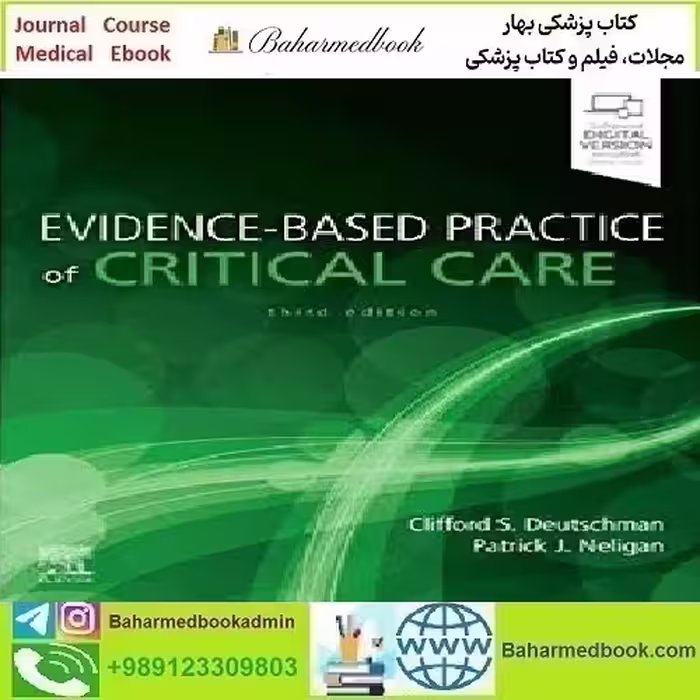 Evidence Based Practice of Critical Care 2020 TRUE PDF price 1€ - کتاب پزشکی بهار