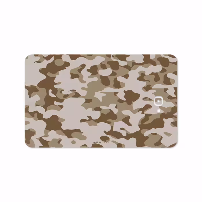 برچسب پوششی ماهوت مدل Army-Desert مناسب برای تبلت سامسونگ Galaxy Tab A 10.1 2016 T585