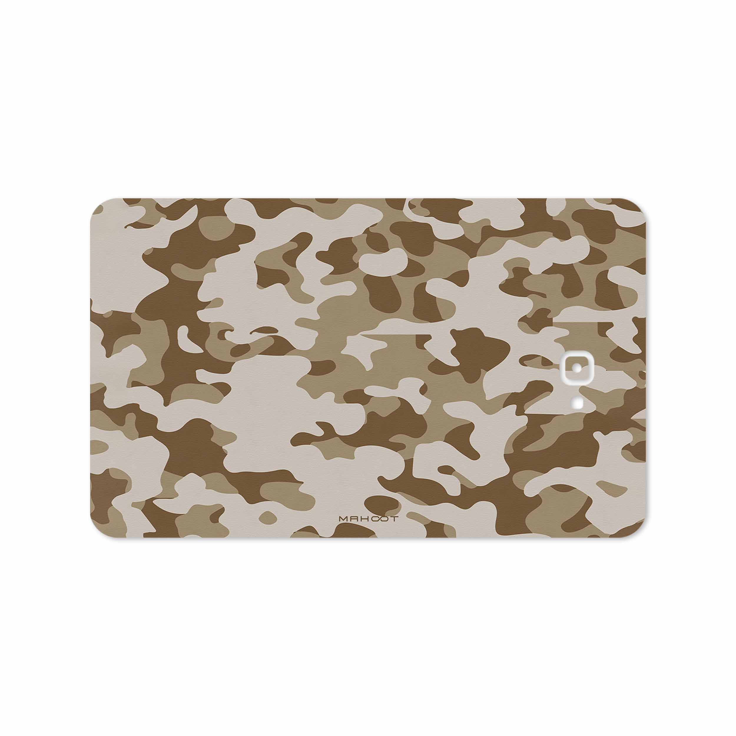 برچسب پوششی ماهوت مدل Army-Desert مناسب برای تبلت سامسونگ Galaxy Tab A 10.1 2016 T585