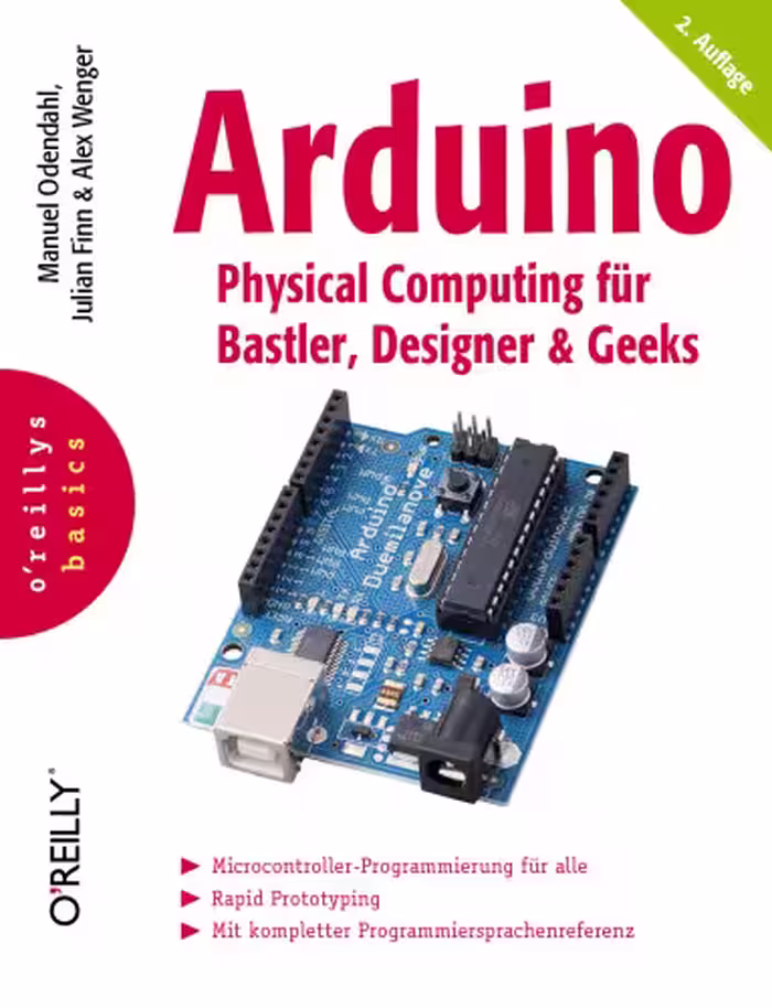 خرید و دانلود نسخه کامل کتاب Arduino - Physical Computing für Bastler, Designer und Geeks