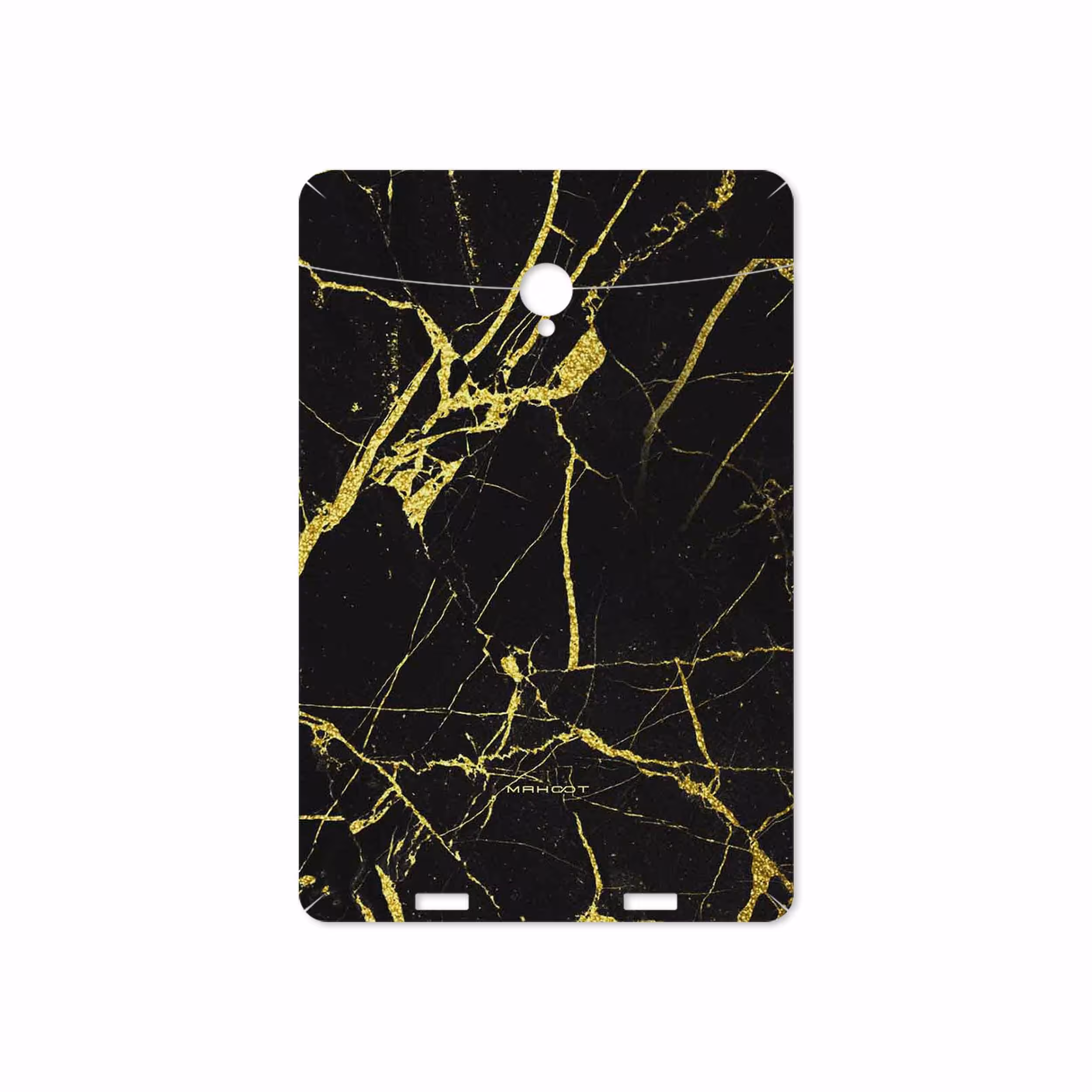 برچسب پوششی ماهوت مدل Graphite-Gold-Marble مناسب برای تبلت وریکو Unipad