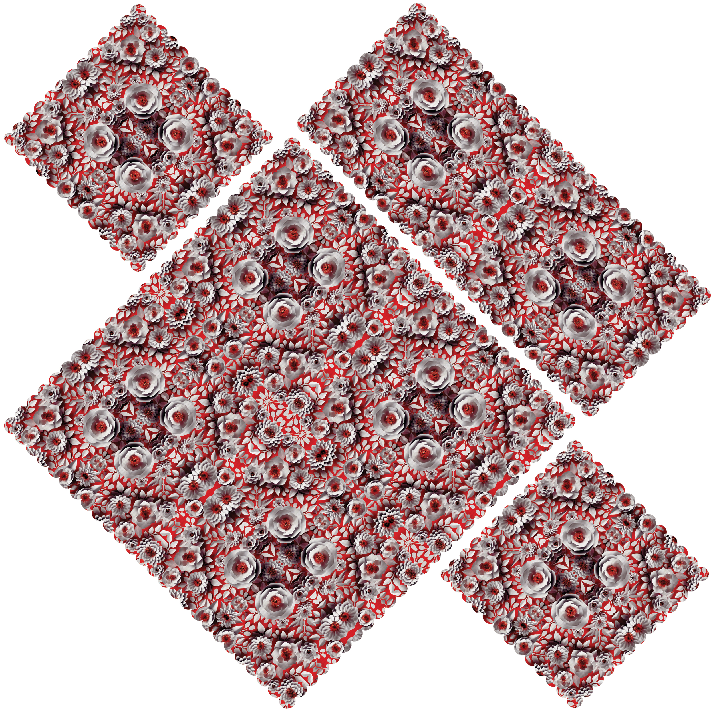 ست رومیزی 4 تکه مدل S31-42068
