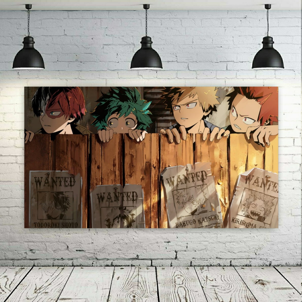 تابلو شاسی طرح انیمه آکادمی قهرمان من مدل SDT4718