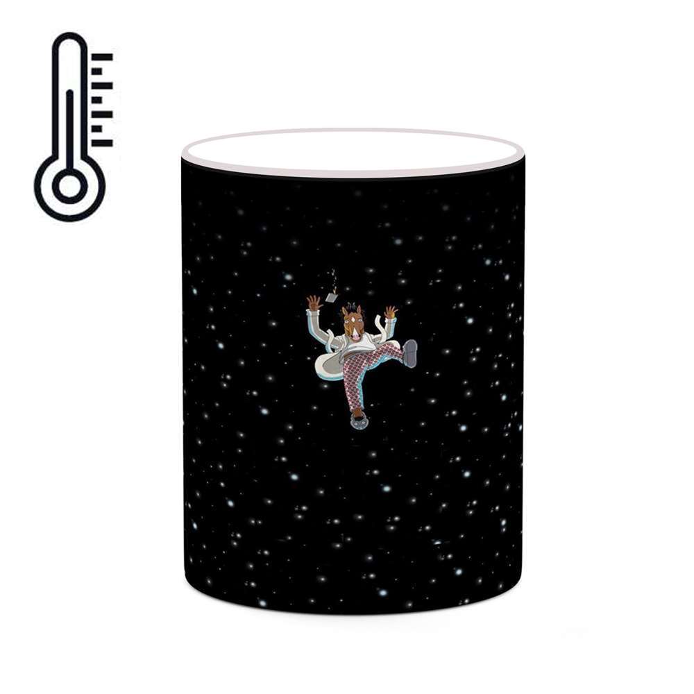 ماگ حرارتی کاکتی طرح کارتون BoJack Horseman مدل mgh22331