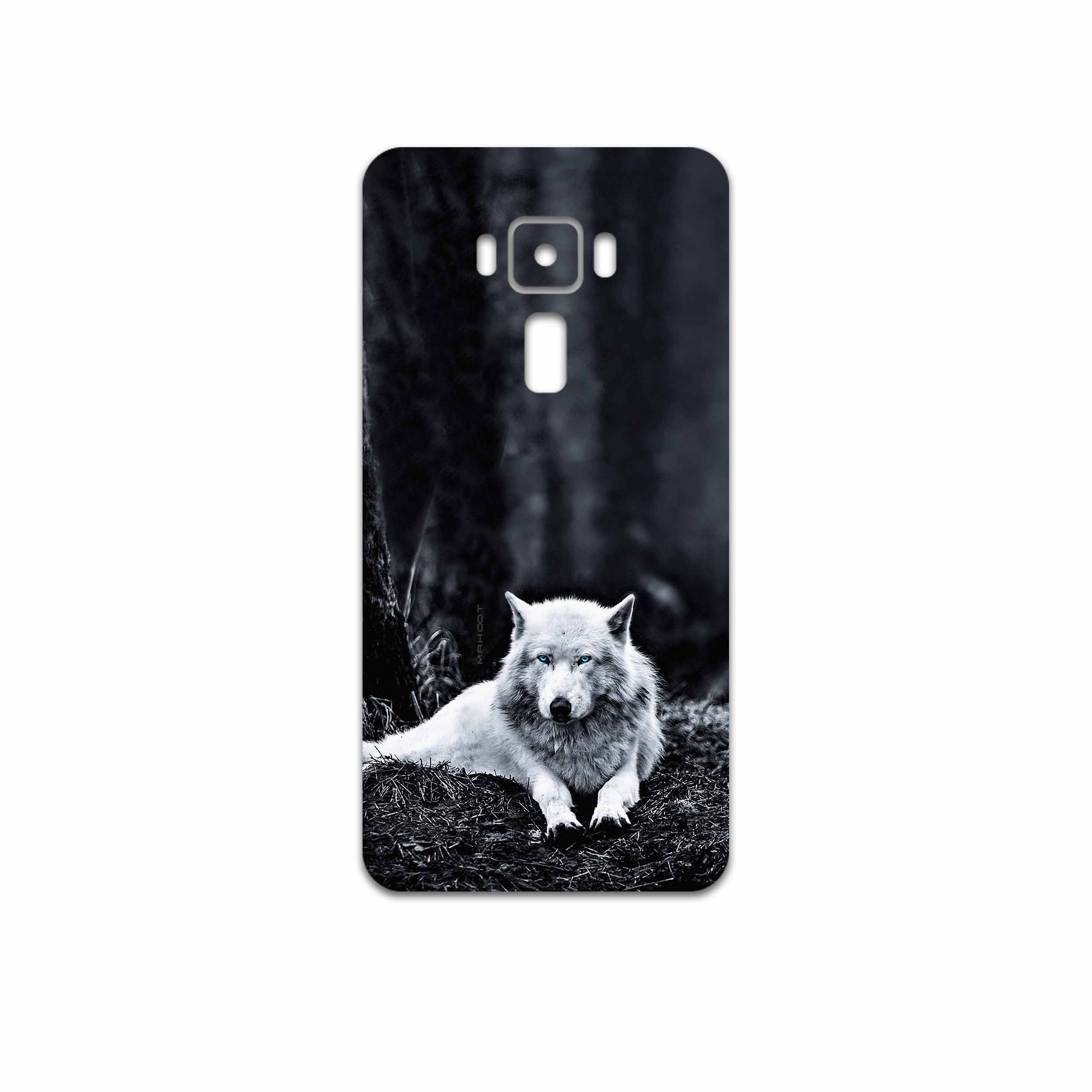 برچسب پوششی ماهوت مدل Dire Wolf مناسب برای گوشی موبایل ایسوس Zenfone 3 Laser ZC551KL