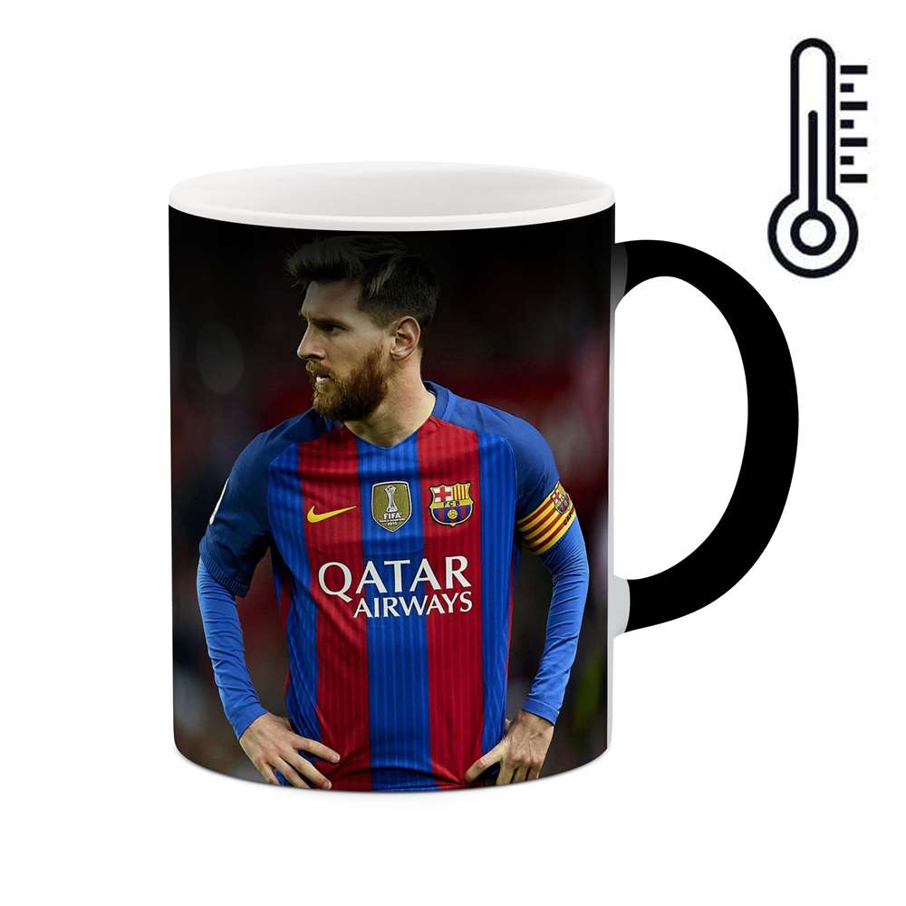 ماگ حرارتی طرح فوتبالیست Messi مدل mgph12436