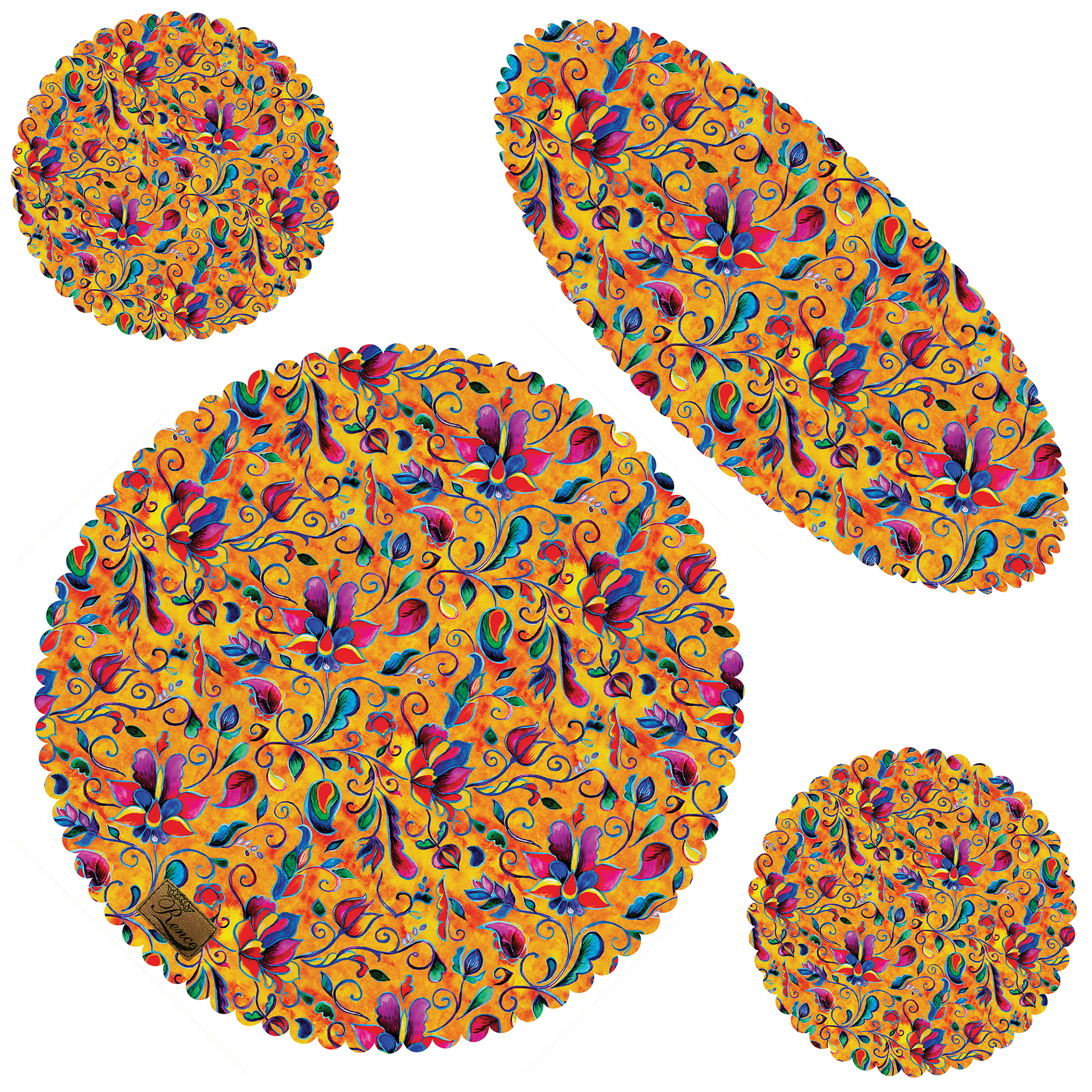 ست رومیزی 4 تکه رنس مدل SS32-42814