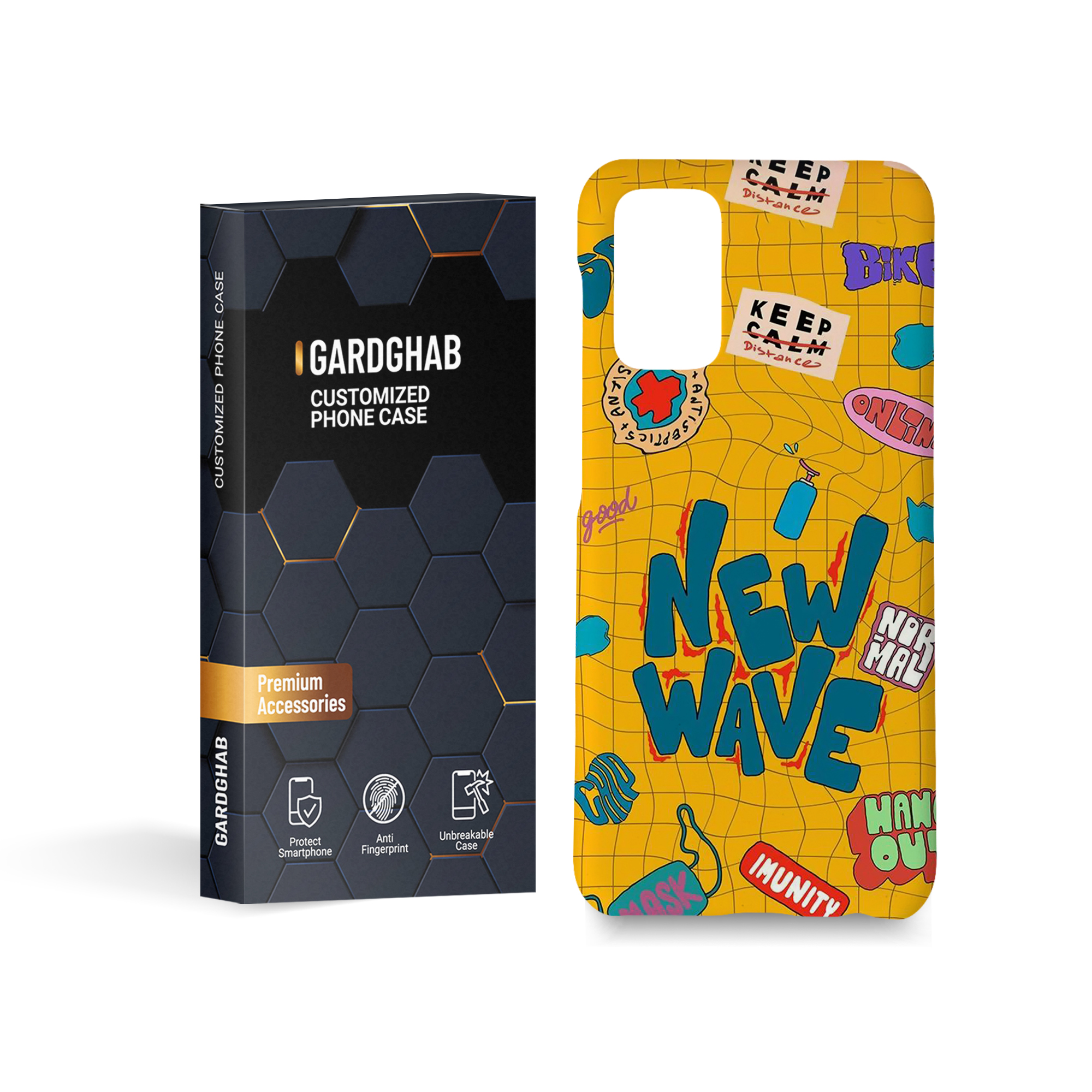 کاور گارد قاب مدل فانتزی مناسب برای گوشی موبایل سامسونگ galaxy a13 4g