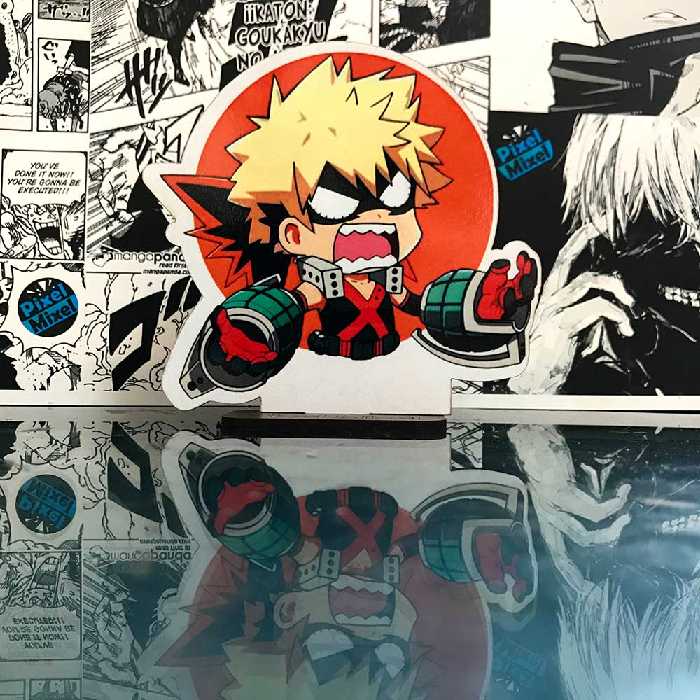 استند رومیزی مدل انیمه مدرسه قهرمانانه من باکوگو