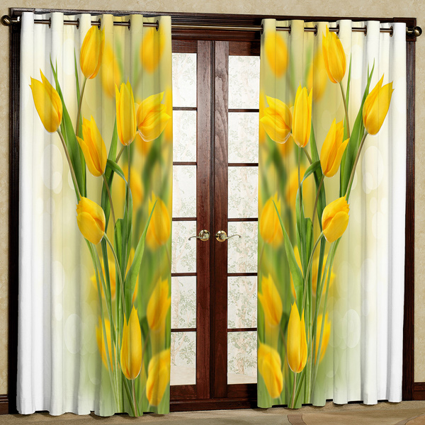 پرده مدل  هازان پانچی کد 153 سایز 280x140 سانتی متر