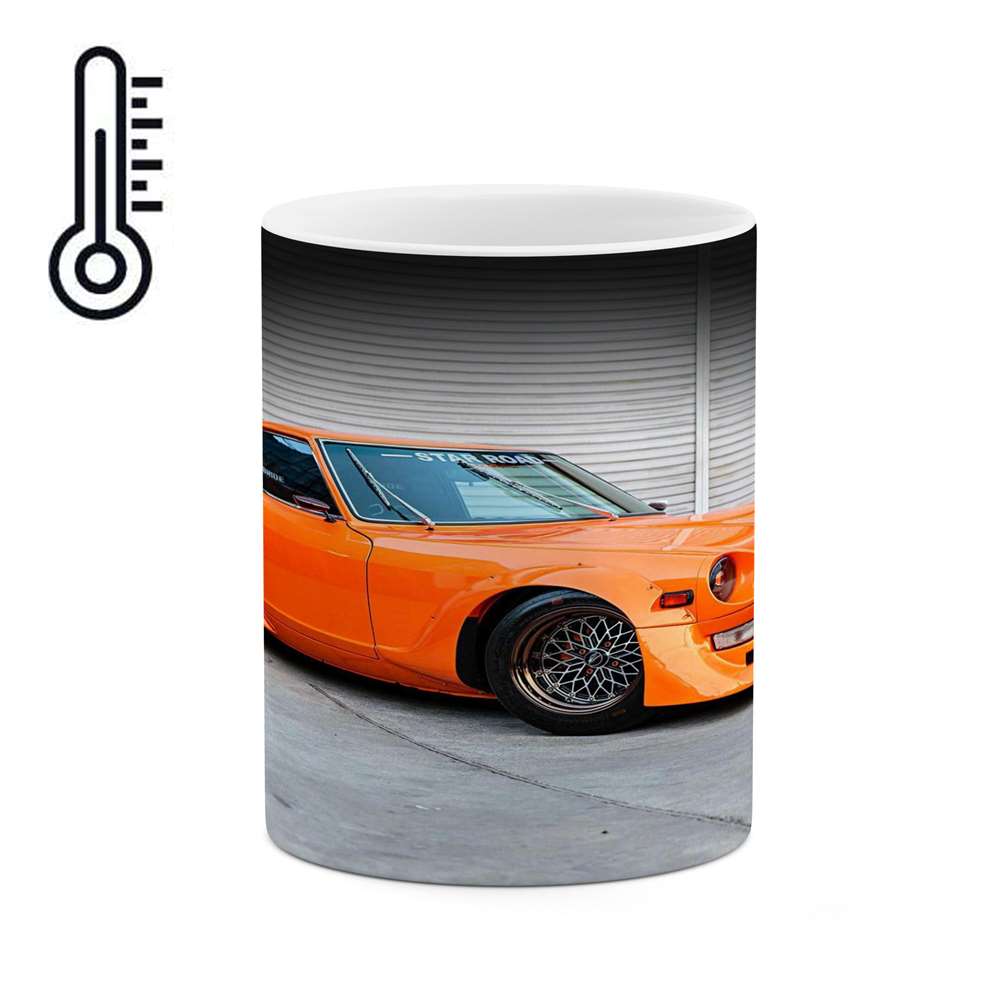 ماگ حرارتی کاکتی طرح ماشین مدل mgh16881