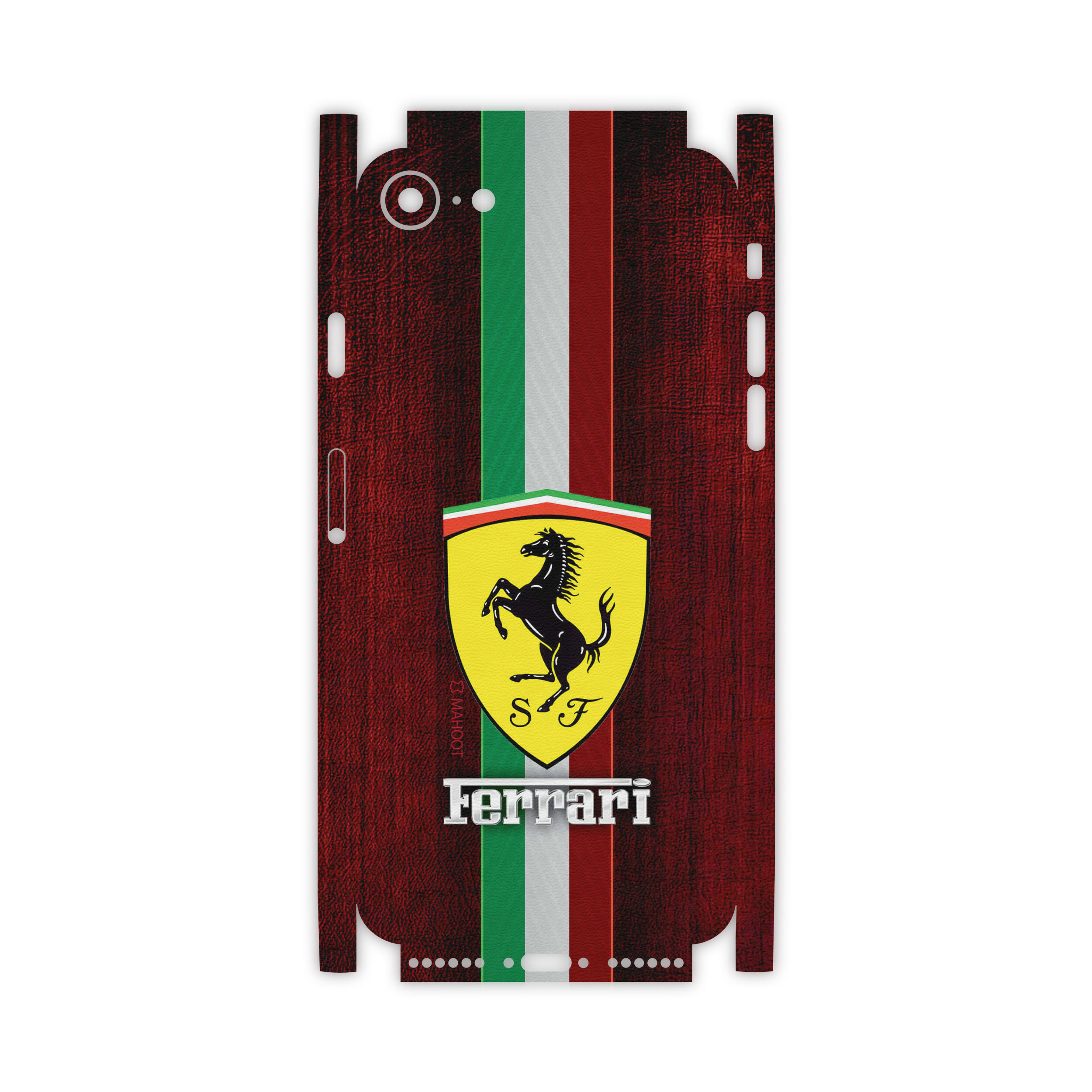 برچسب پوششی ماهوت مدل Ferrari-FullSkin مناسب برای گوشی موبایل اپل iPhone 7