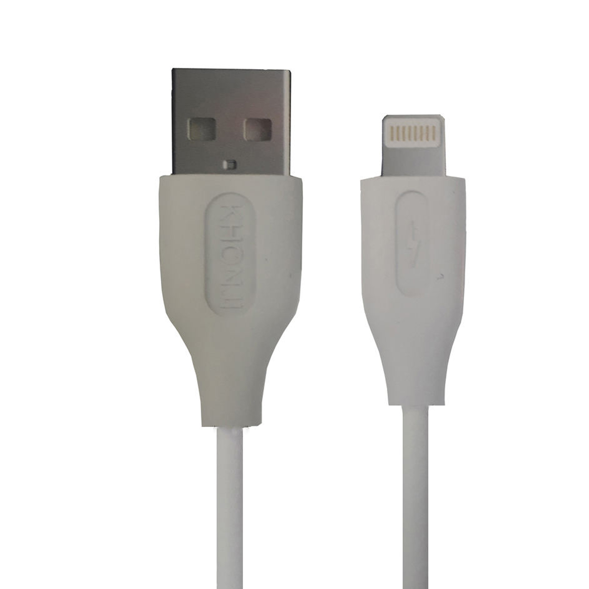 کابل تبدیل USB به لایتنینگ خنجی مدل KH-C 104 طول 1 متر