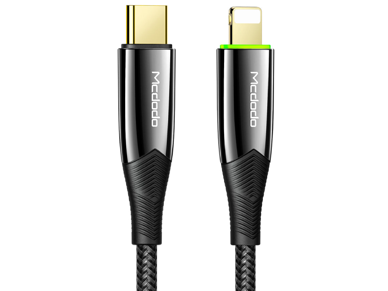 کابل فست شارژ Type-C به Lightning مک دودو مدل CA-8560 به طول 1.2 متر (دارای قطع کن خودکار)