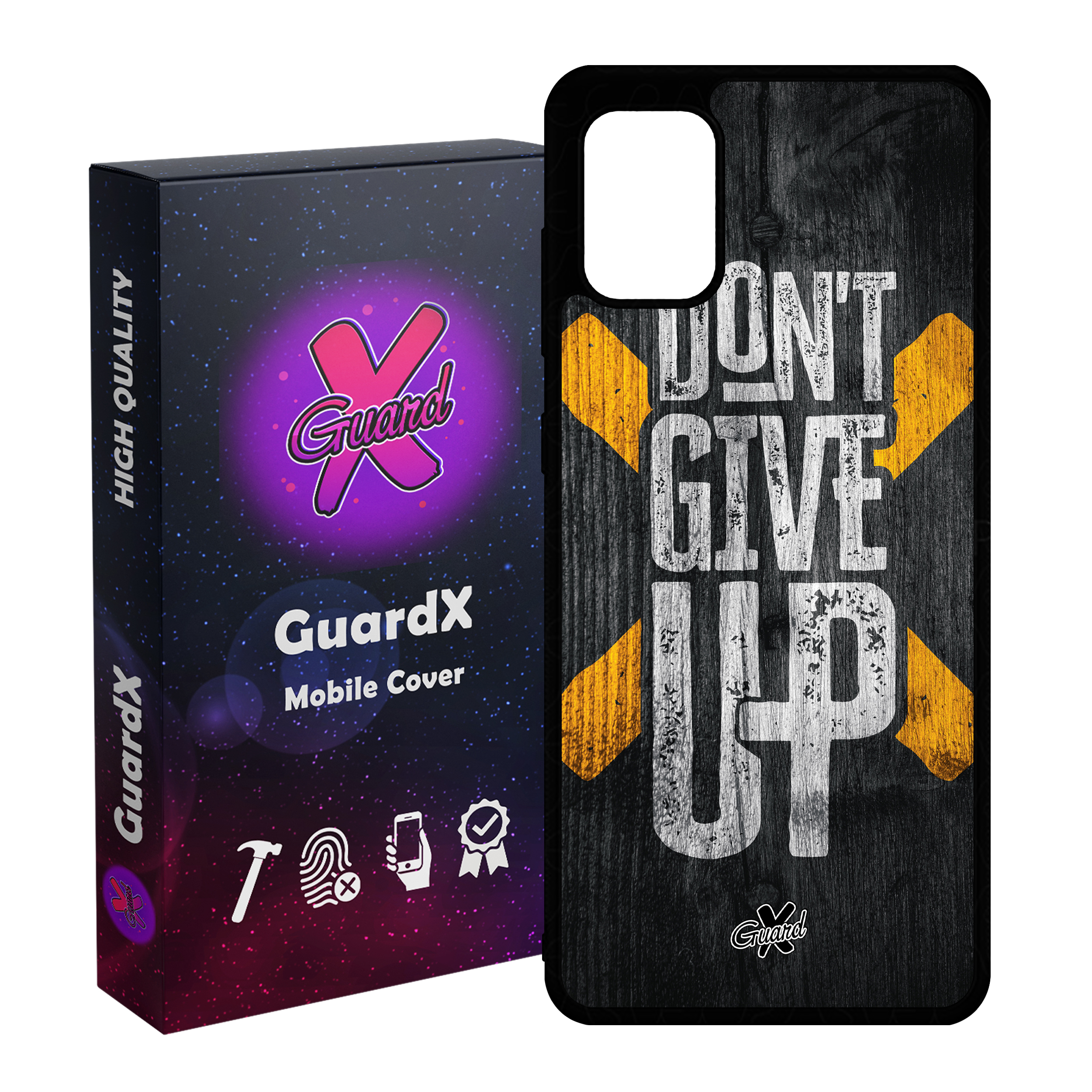 کاور گارد ایکس طرح Text مدل Glass10162 مناسب برای گوشی موبایل سامسونگ Galaxy A71