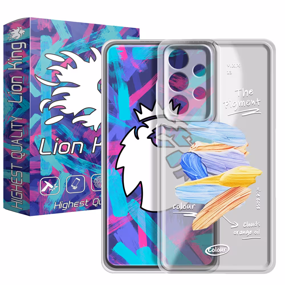 کاور لاین کینگ مدل PIGMENT مناسب برای گوشی موبایل سامسونگ Galaxy A13 4G