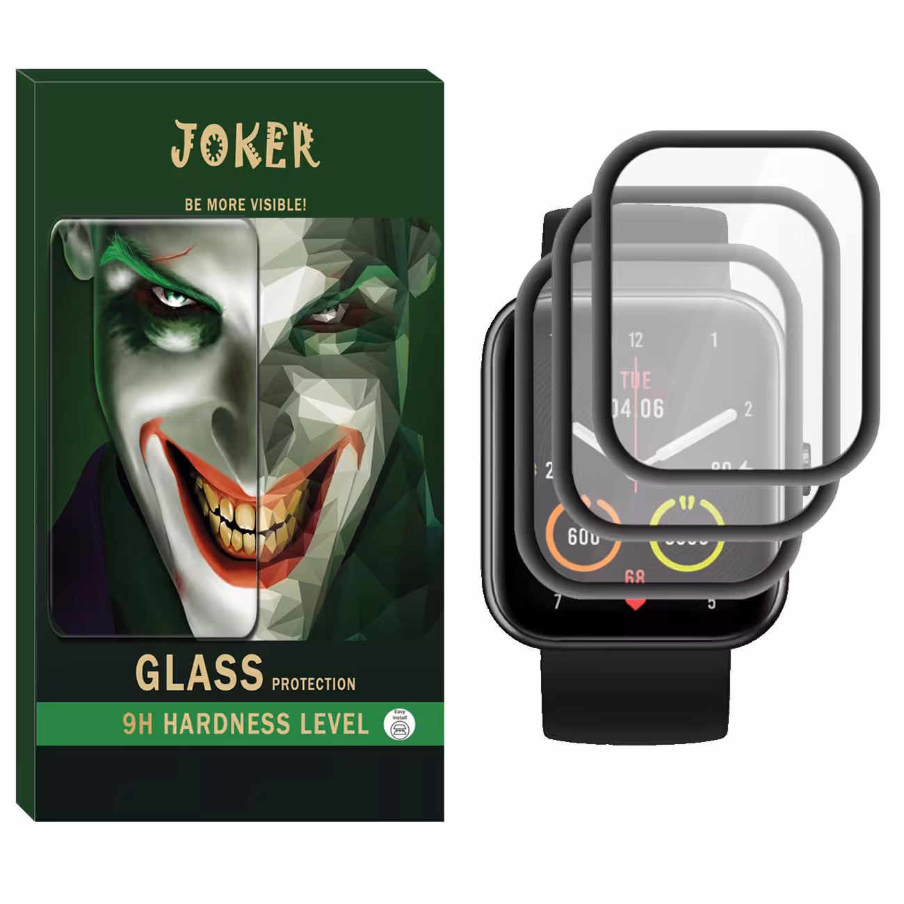 محافظ صفحه نمایش نانو جوکر مدل NJK مناسب برای ساعت هوشمند شیائومی Maimo Watch WT2105 بسته سه عددی