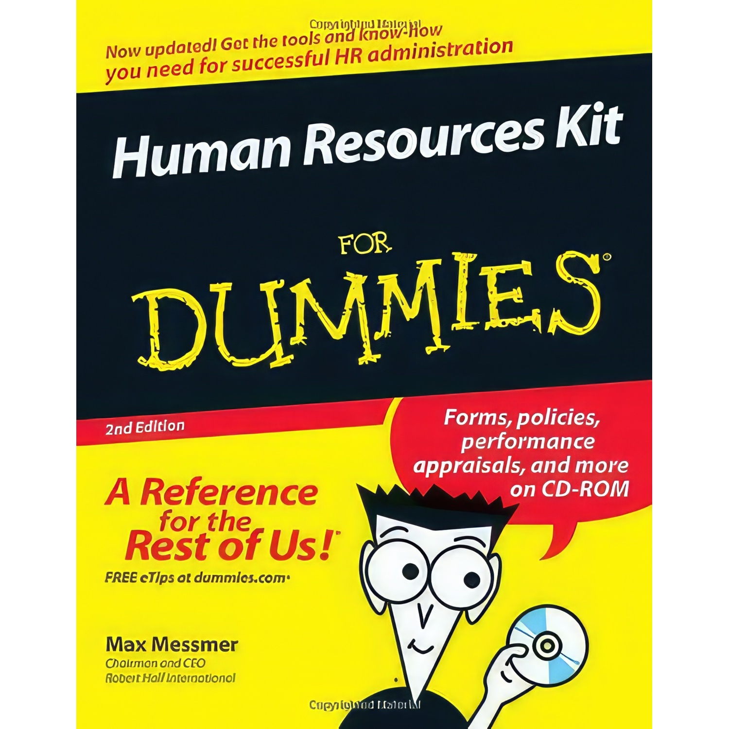 کتاب Human Resources Kit For Dummies اثر Max Messmer انتشارات For Dummies
