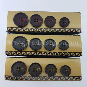 دکمه سوراخ دار 4 سایز کد 596