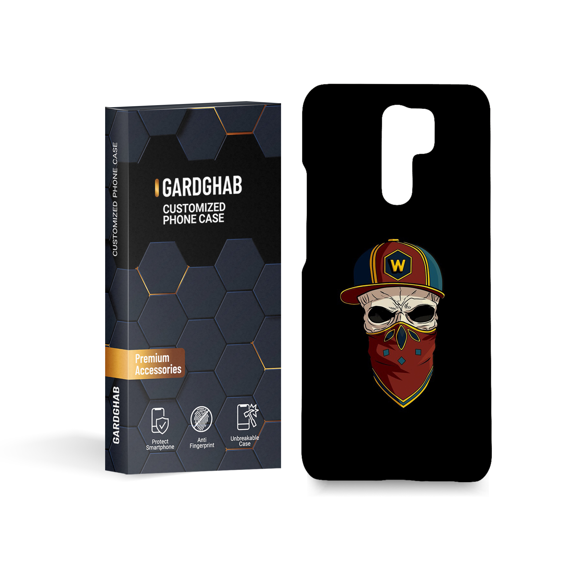 کاور گارد قاب مدل پسرانه مناسب برای گوشی موبایل شیائومی  redmi 9 / 9 prime