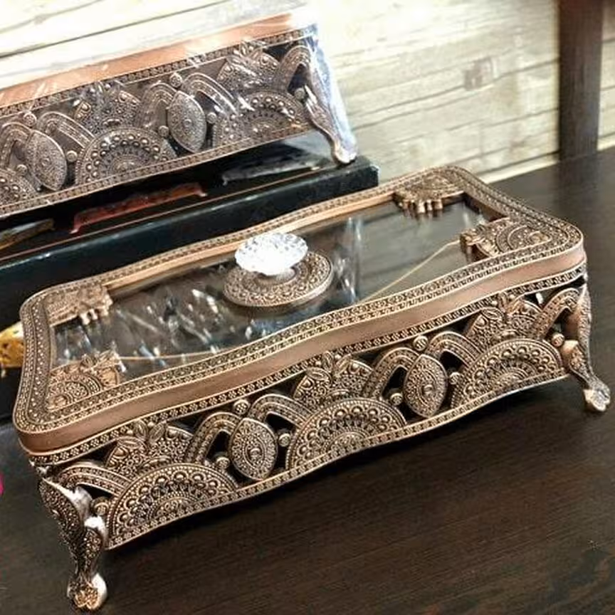 جا قاشقی رنگ مسی (ارسال رایگان)