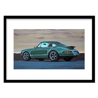 قیمت و خرید تابلو دکوراتیو مدل نقاشی خودرو کلاسیک کد 1449