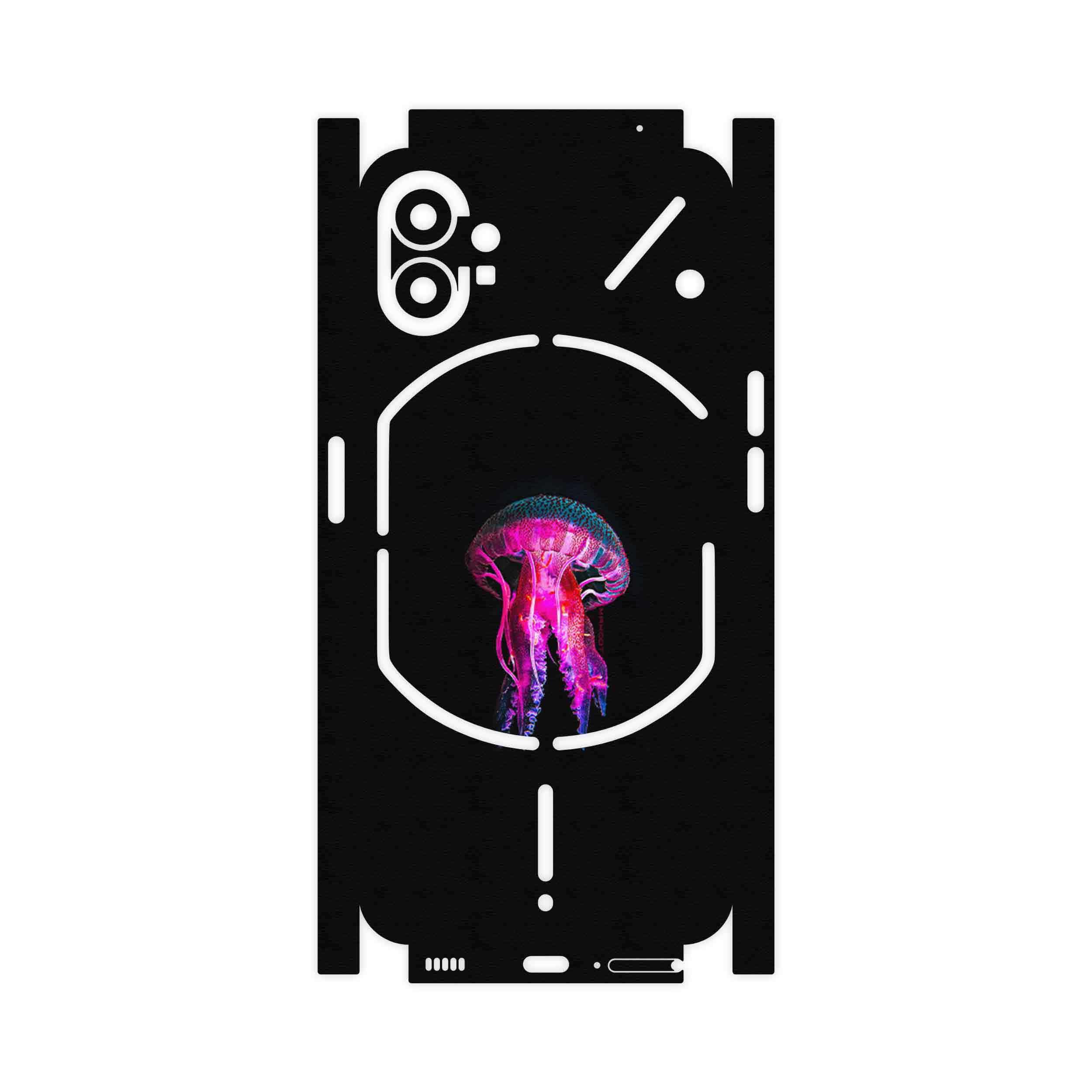 برچسب پوششی ماهوت مدل jellyfish-FullSkin مناسب برای گوشی موبایل ناتینگ Phone 1