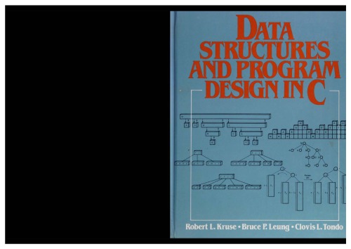 خرید و دانلود نسخه کامل کتاب Data Structures and Program Design in C