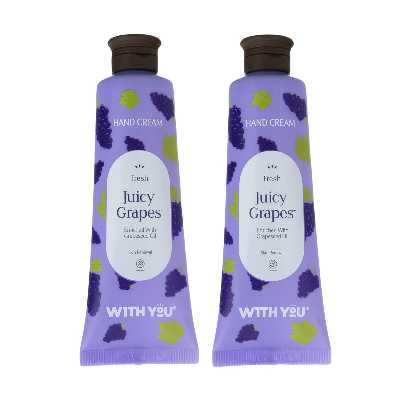 کرم مرطوب کننده ویت یو مدل انگور حجم 50 میلی لیتر مجموعه دو عددی 